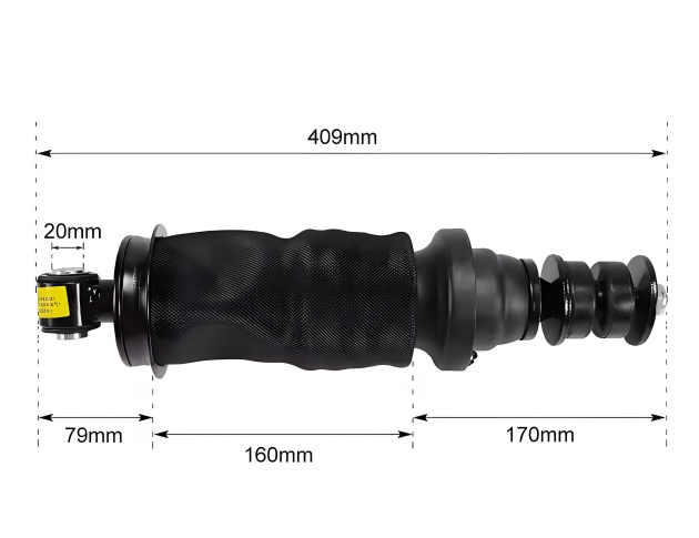 Scania truck shock absorber 1349840 W02-M58-8005 557001310619 112320 CB0067